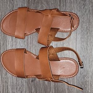 Women's size 11 brown sandals